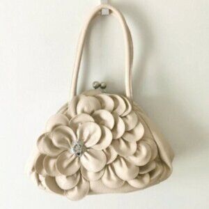 PinkStix floral faux leather shoulder bag